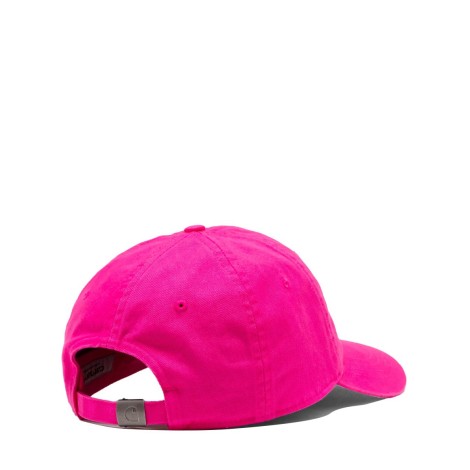 MADISON LOGO CAP MAGENTA WHITE