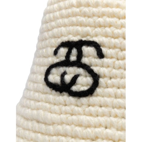 SS LINK KNIT BUCKET HAT BONE