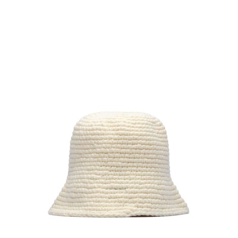 SS LINK KNIT BUCKET HAT BONE