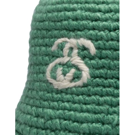 SS LINK KNIT BUCKET HAT SPRUCE