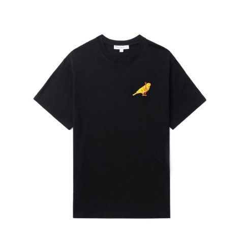 T-SHIRT CANARY EMBROIDERY BLACK