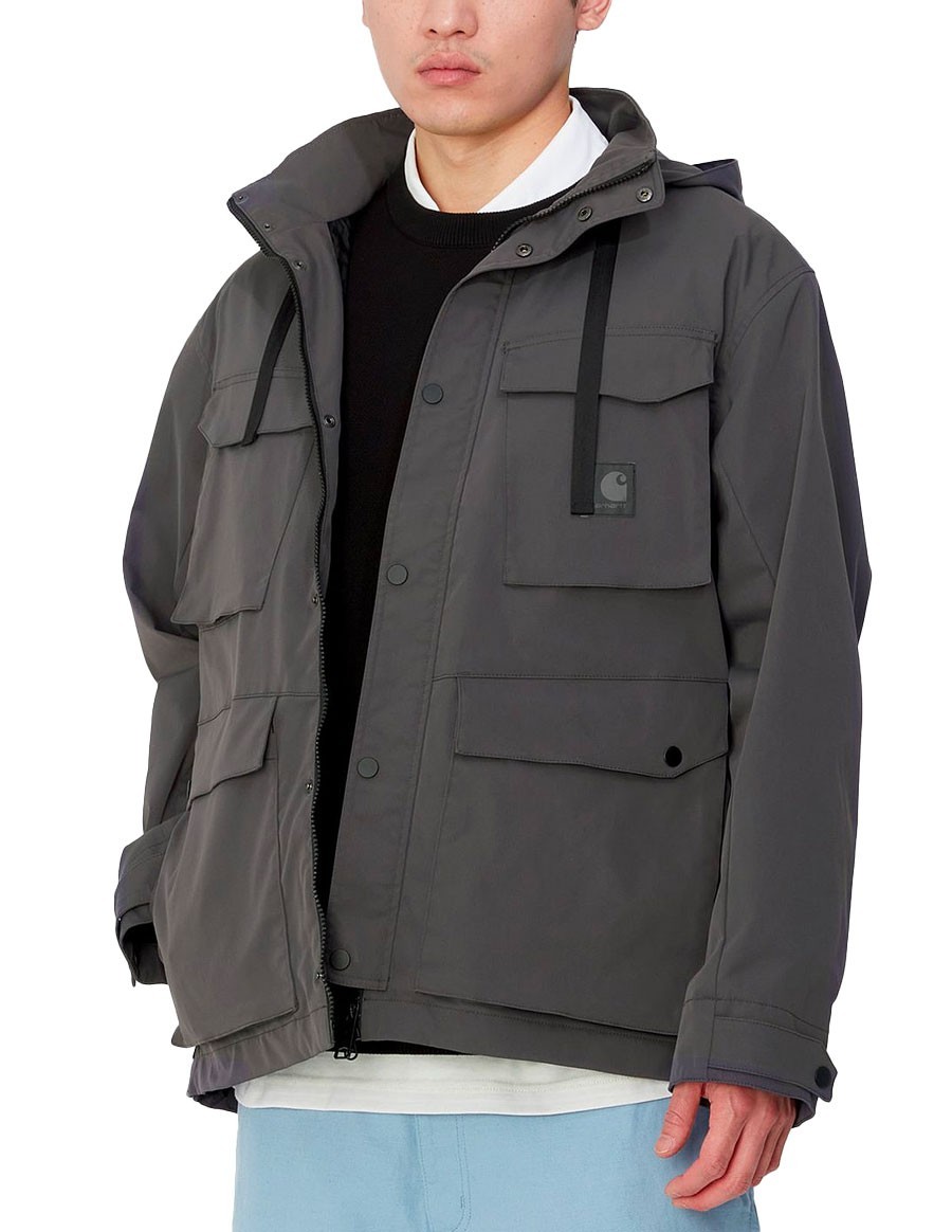 JACKET BALTO TWILL GRAPHITE