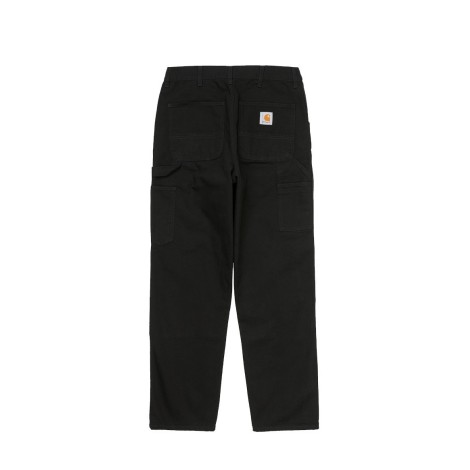 JEANS DOUBLE KNEE CANVAS BLACK RINSED