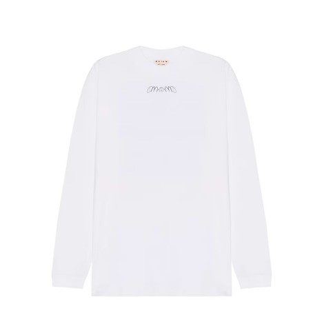 T-SHIRT REPEAT ORGANIC JERSEY LILY WHITE