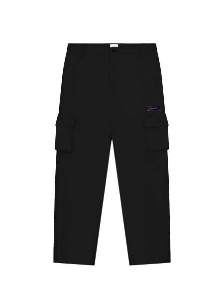 3D POCKETS PANTS BLACK