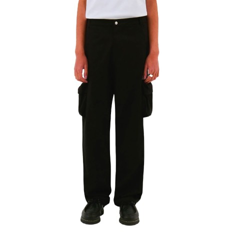 3D POCKETS PANTS BLACK