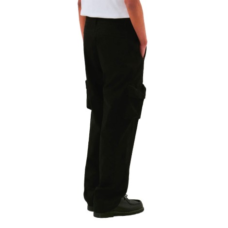 3D POCKETS PANTS BLACK