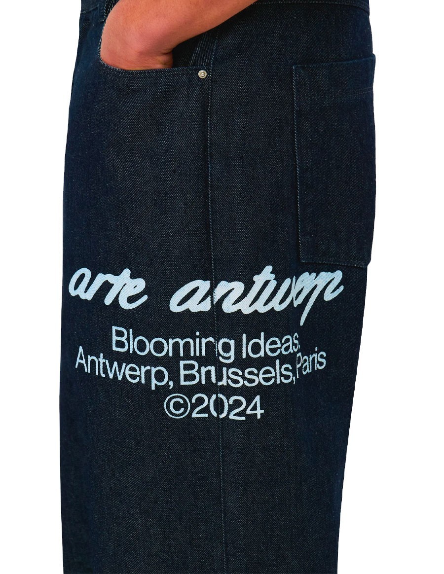 BLOOMING IDEAS PANTS NAVY