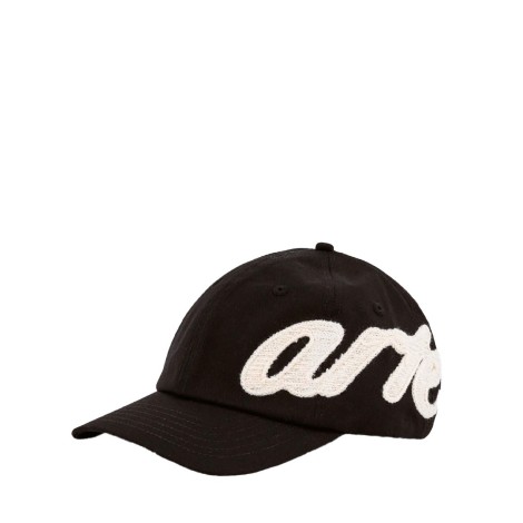 SIDE EMBROIDERY PATCH CAP BLACK