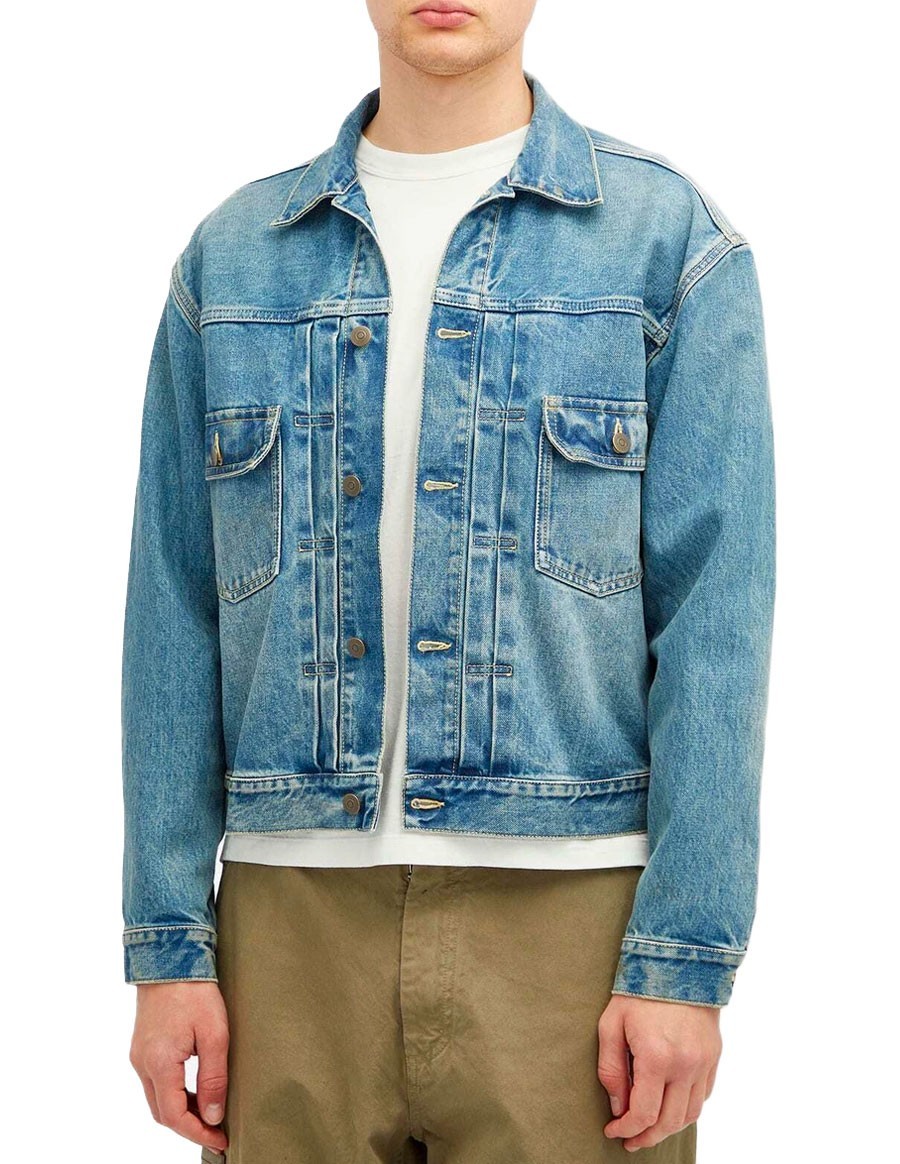 JACKET DENIM MEDIUM BLUE