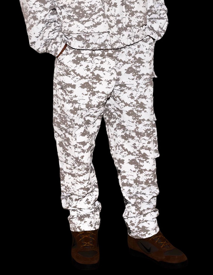 PATTA DIGI CAMO REFLECTIVE CARGO PANTS