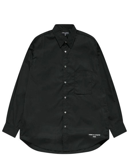 SHIRT LOGO COMMME DES GARCONS HOMME BLACK