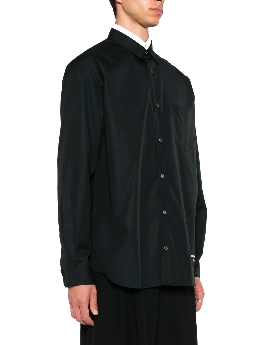 SHIRT LOGO COMMME DES GARCONS HOMME BLACK