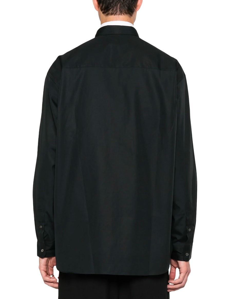 SHIRT LOGO COMMME DES GARCONS HOMME BLACK