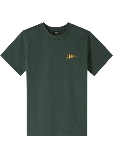 TSHIRT STANDARD UNIVERSITY VERT FONCE