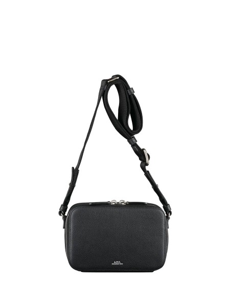 CAMERA BAG SOHO CUIR GRAINE NOIR