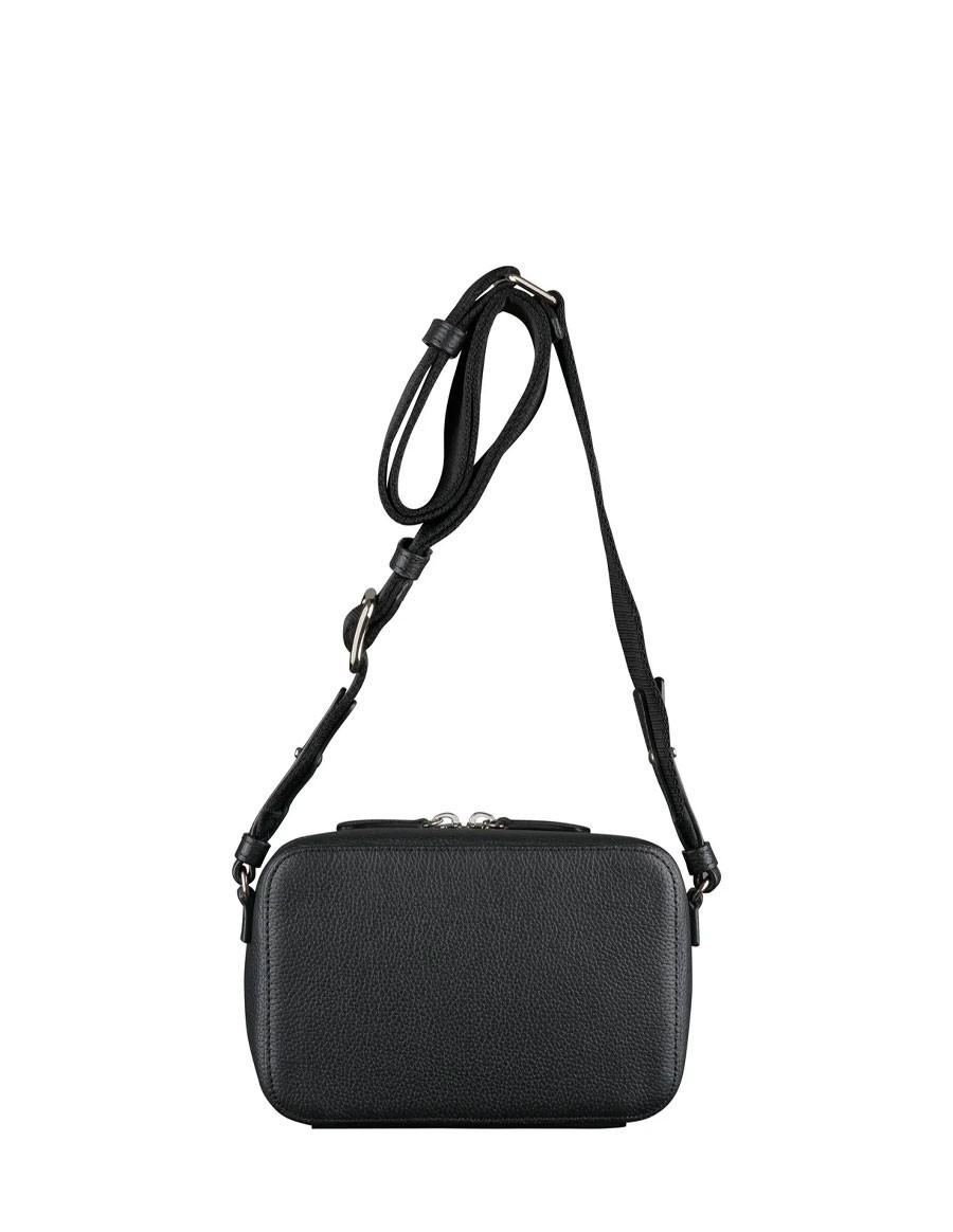 CAMERA BAG SOHO CUIR GRAINE NOIR