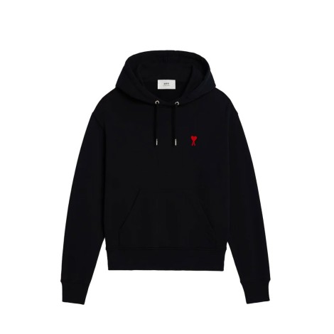 HOODIE AMI DE COEUR ROUGE BLACK