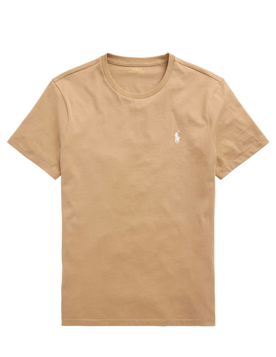 TSHIRT SHORT SLEEVE CAFE TAN