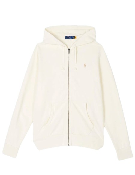 SWEAT ZIP LONG SLEEVE CLUBHOUSE CREAM