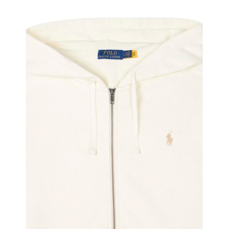 SWEAT ZIP LONG SLEEVE CLUBHOUSE CREAM