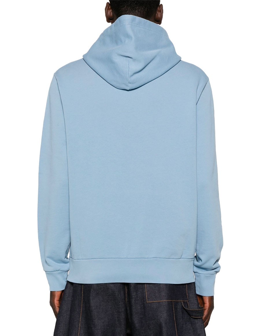 SWEAT HOD LONG SLEEVE CHANNEL BLUE