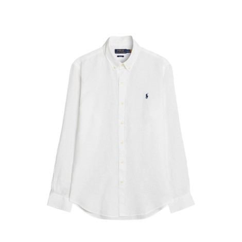 SHIRT SLIM LIN SPORT WHITE