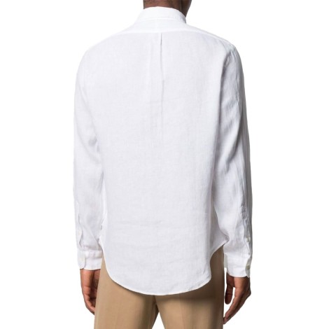 SHIRT SLIM LIN SPORT WHITE