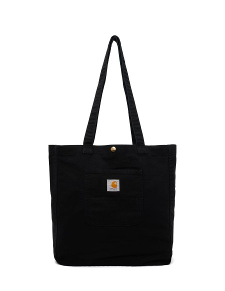 TOTE BAG BAYFIELD BLACK RINSED