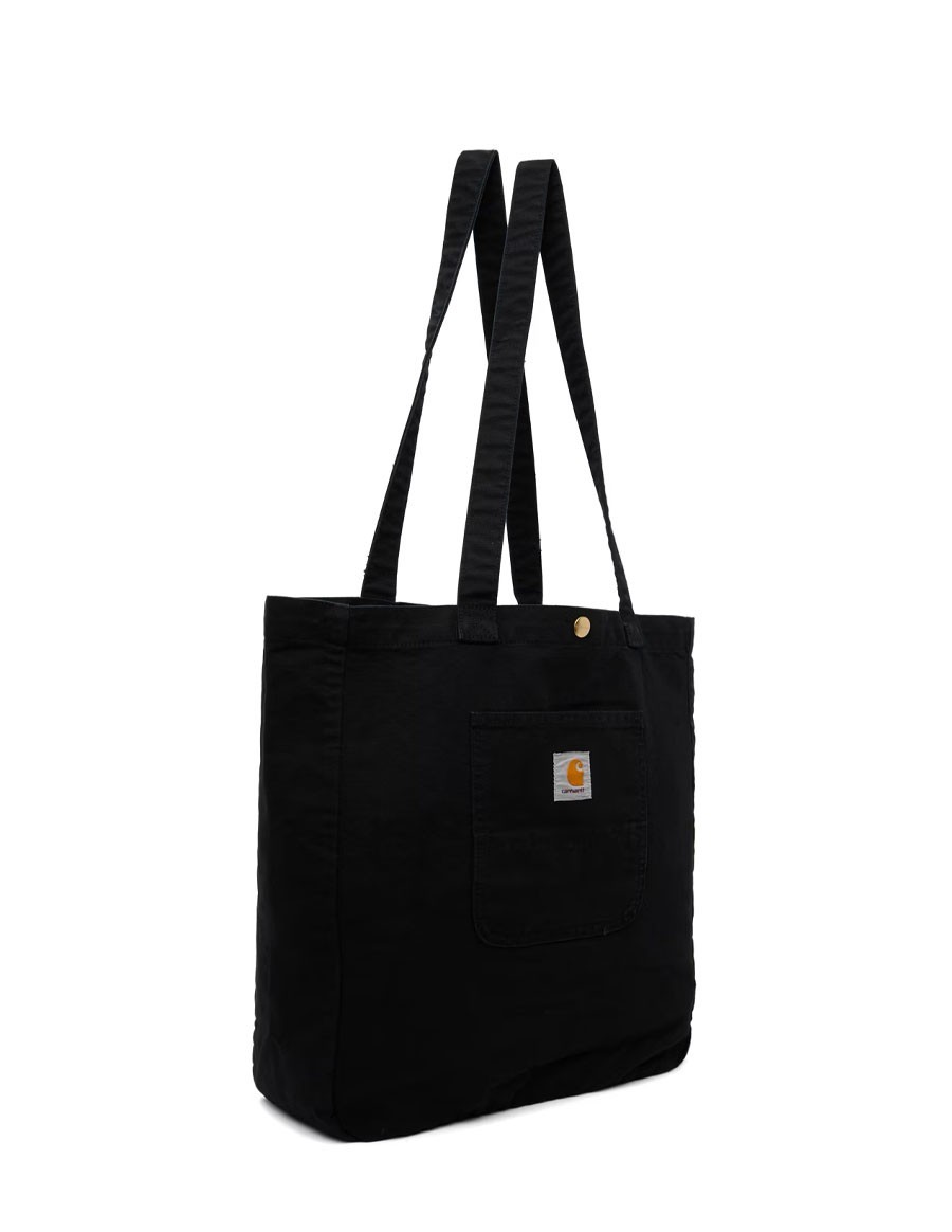 TOTE BAG BAYFIELD BLACK RINSED