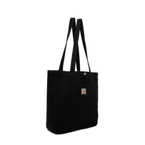 TOTE BAG BAYFIELD BLACK RINSED