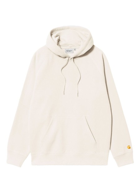 SWEAT HOODED CHASE WAX GOLD