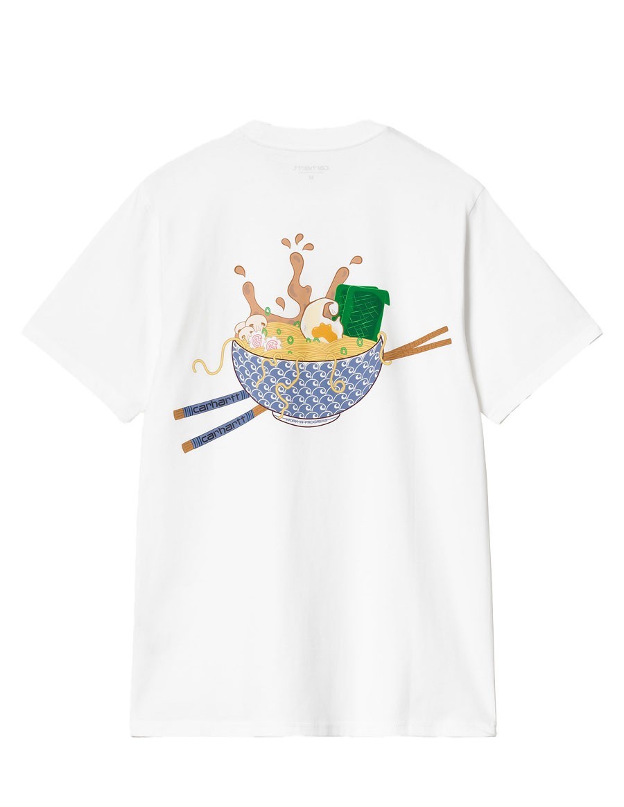 S/S NOODLE SOUP T-SHIRT WHITE