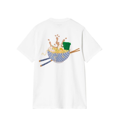 S/S NOODLE SOUP T-SHIRT WHITE