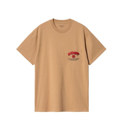 S/S SUPER TIRED T-SHIRT PEANUT