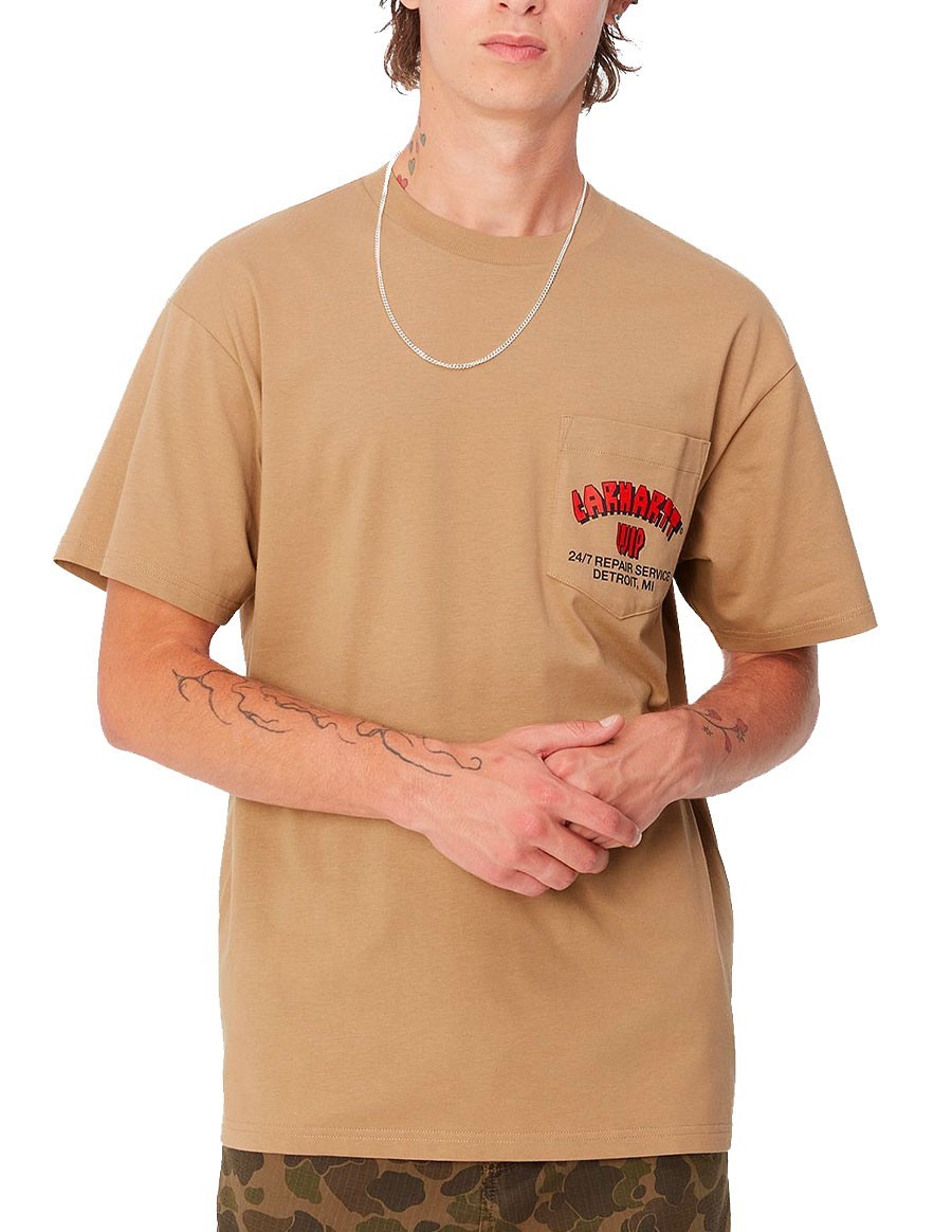 S/S SUPER TIRED T-SHIRT PEANUT