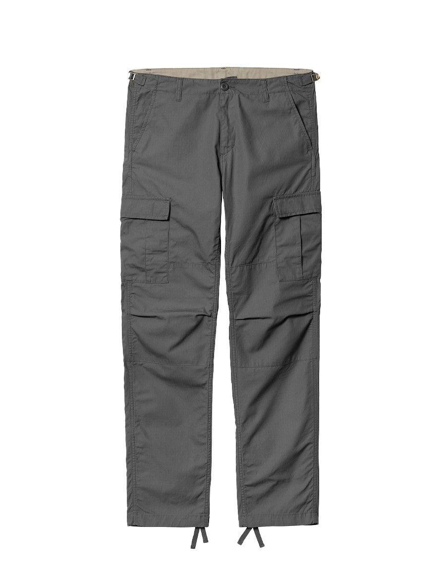 PANT AVIATION GRAPHITE RINSED