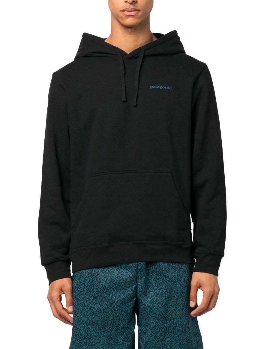 BOARDSHORT LOGO UPRISAL HOODY INK BLACK