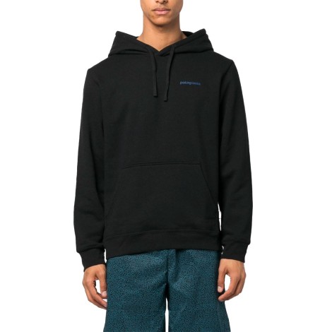 BOARDSHORT LOGO UPRISAL HOODY INK BLACK