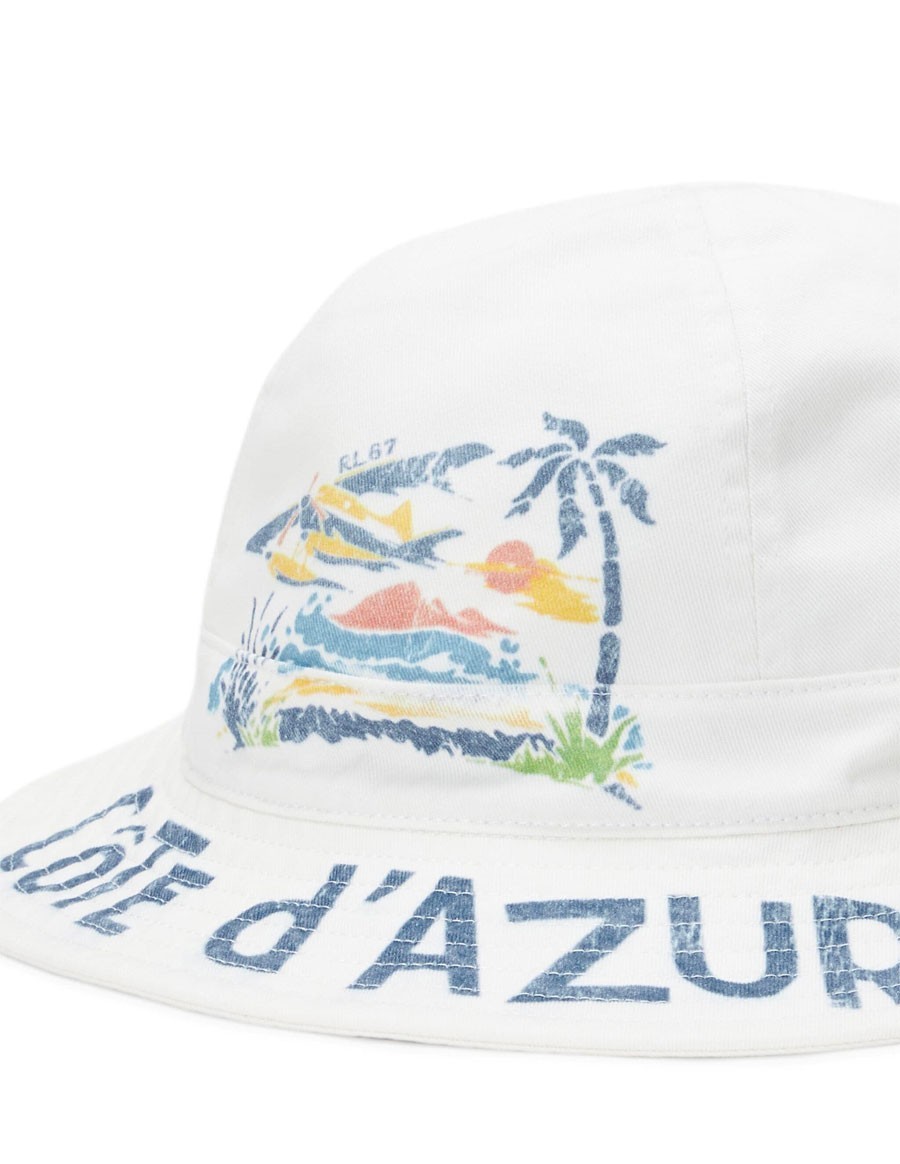 BUCKET HAT MARINER DECKWASH WHITE