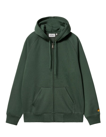 HOODED CHASE JACKET SYCAMORE TREE / GOLD