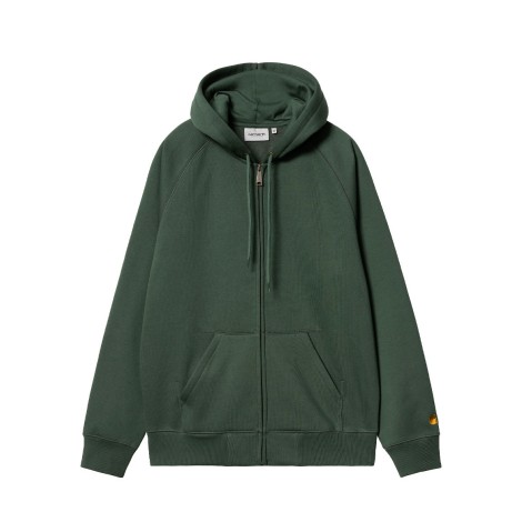 HOODED CHASE JACKET SYCAMORE TREE / GOLD