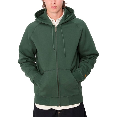 HOODED CHASE JACKET SYCAMORE TREE / GOLD