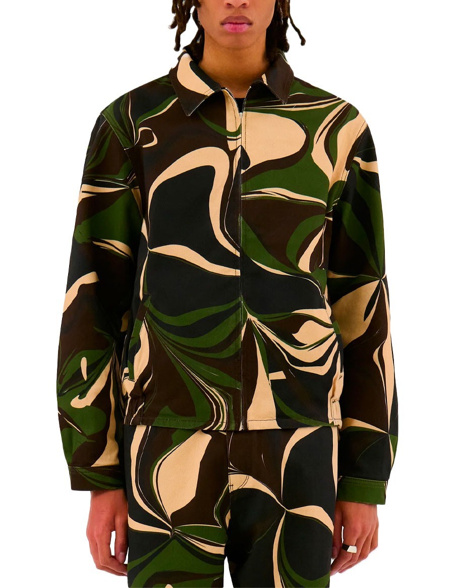 JACKET CAMO KAKI