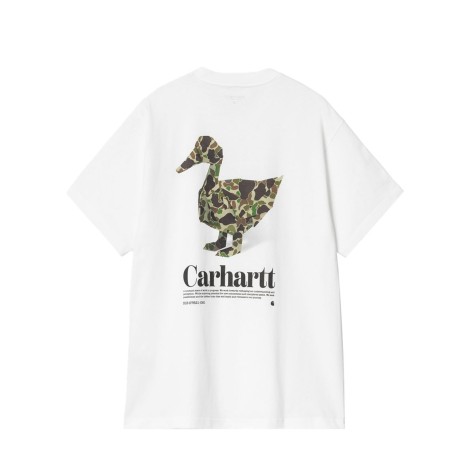 S/S FOLD DUCK T-SHIRT WHITE