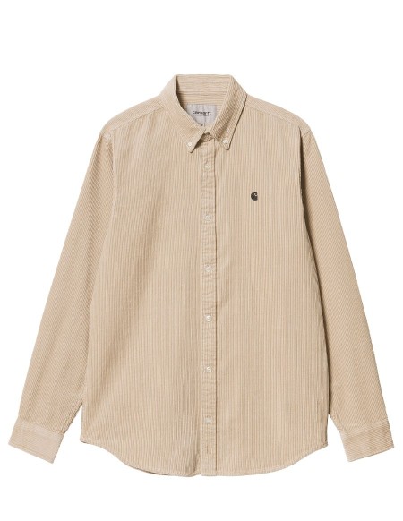 L/S MADISON CORD SHIRT WALL / BLACK