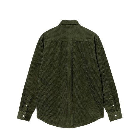 L/S MADISON CORD SHIRT TARRAGON / WAX