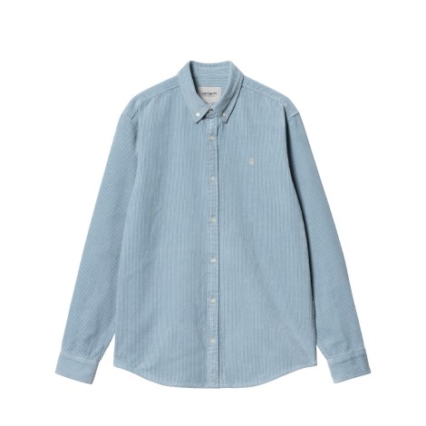 L/S MADISON CORD SHIRT DUSTY ICE / WAX