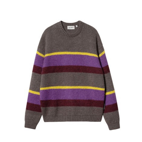 MERTON SWEATER SUNDLING STRIPE, AURA