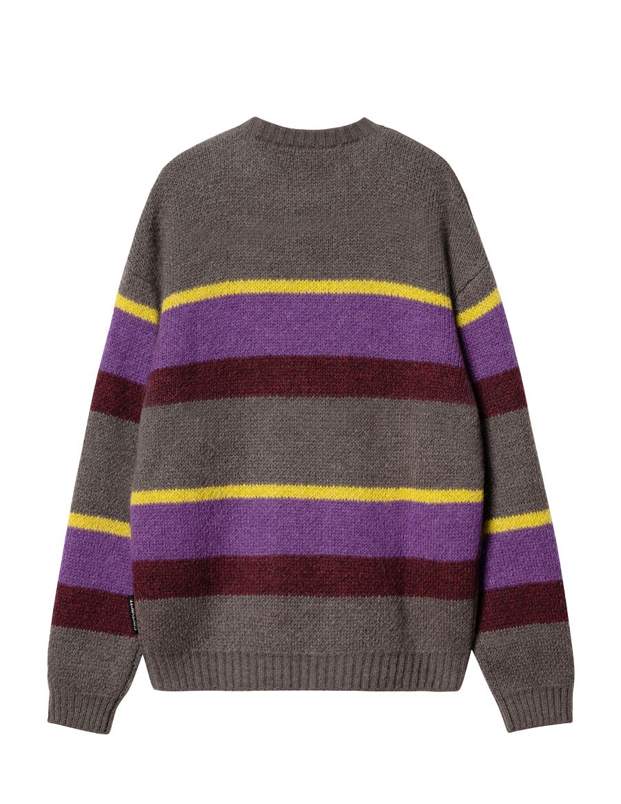 MERTON SWEATER SUNDLING STRIPE, AURA